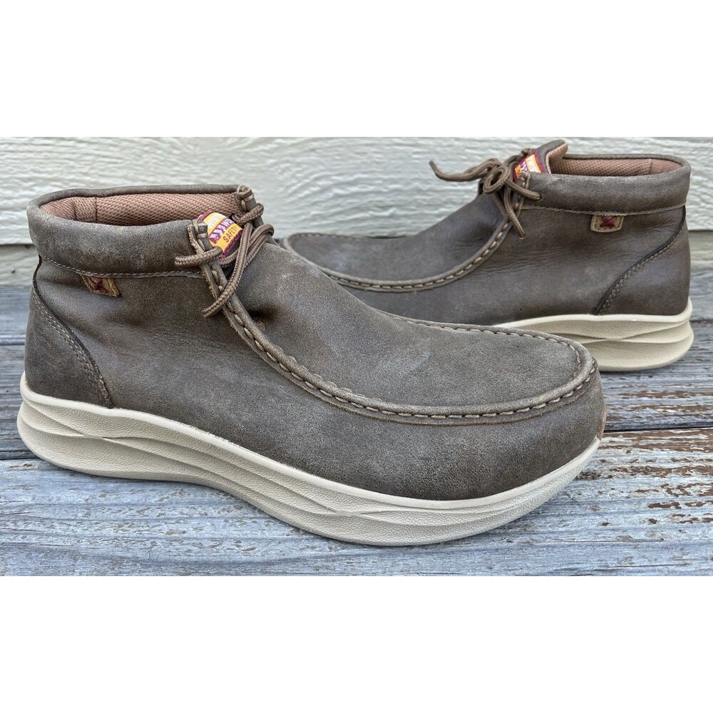 Twisted X UltraLite X Work Men's 9.5M Ankle Boots Nano Composite Toe - Bomber